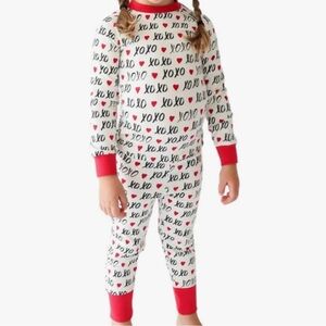 Valentine’s Day kids pajama set